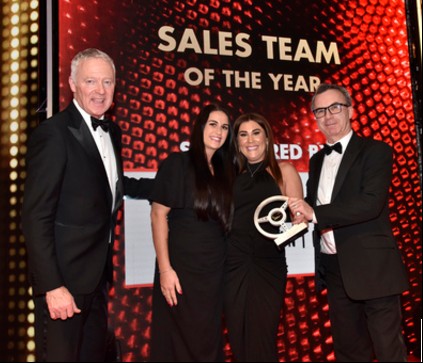 Motorfair Wins Sales Team of the Year at the Motor Trader Industry Awards 2024!